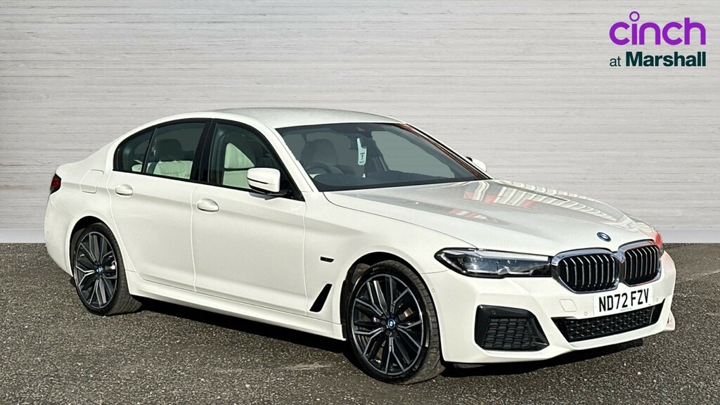 BMW 5 Series 5 Series 530E Xdrive M Sport White