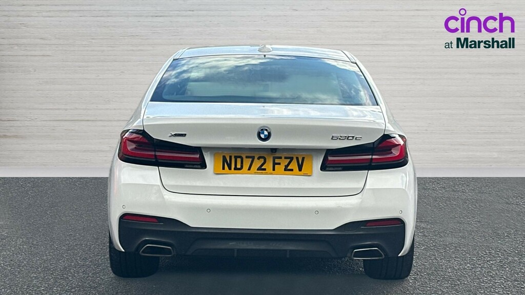 BMW 5 Series 5 Series 530E Xdrive M Sport ND72FZV White #4