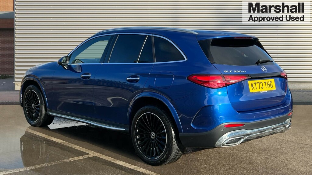 Mercedes-Benz GLC Class Glc 300De 4Matic Amg Line Premium 9G-tronic KT73THG Blue #5