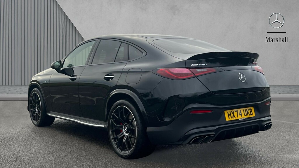 Mercedes-Benz GLC Class Glc Coupe Glc 63 S 4Matic E Perform Night Ed Prem HX74UKB Black #2