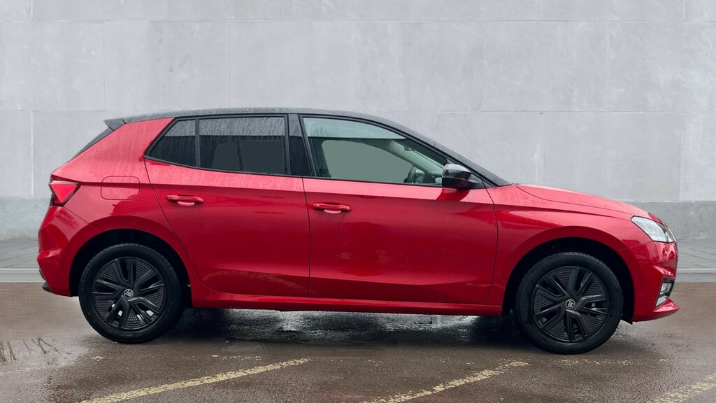 Skoda Fabia Skoda Fabia Hatchback 1.0 Tsi 116 Design Edition 5 OX75UNS Red #4