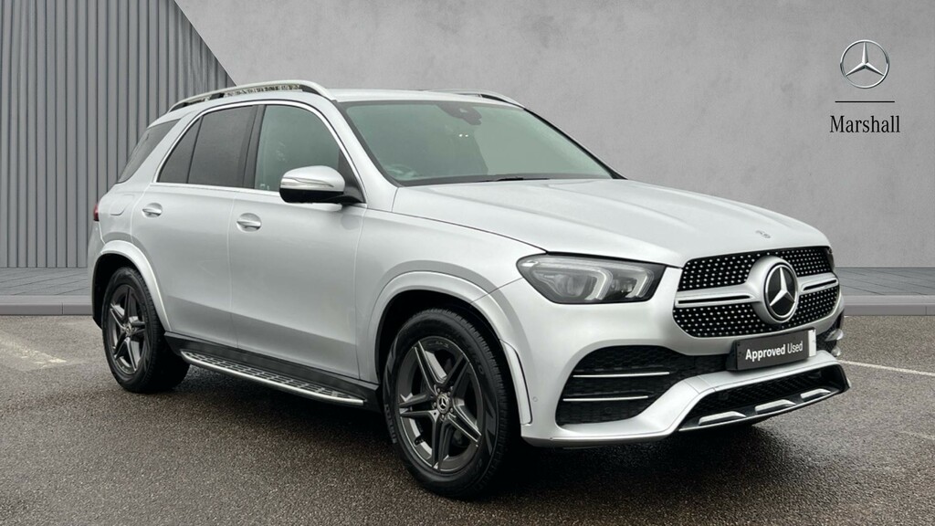 Mercedes-Benz GLE Class Gle 350D 4Matic Amg Line Prem 9G-tronic 7 St Silver