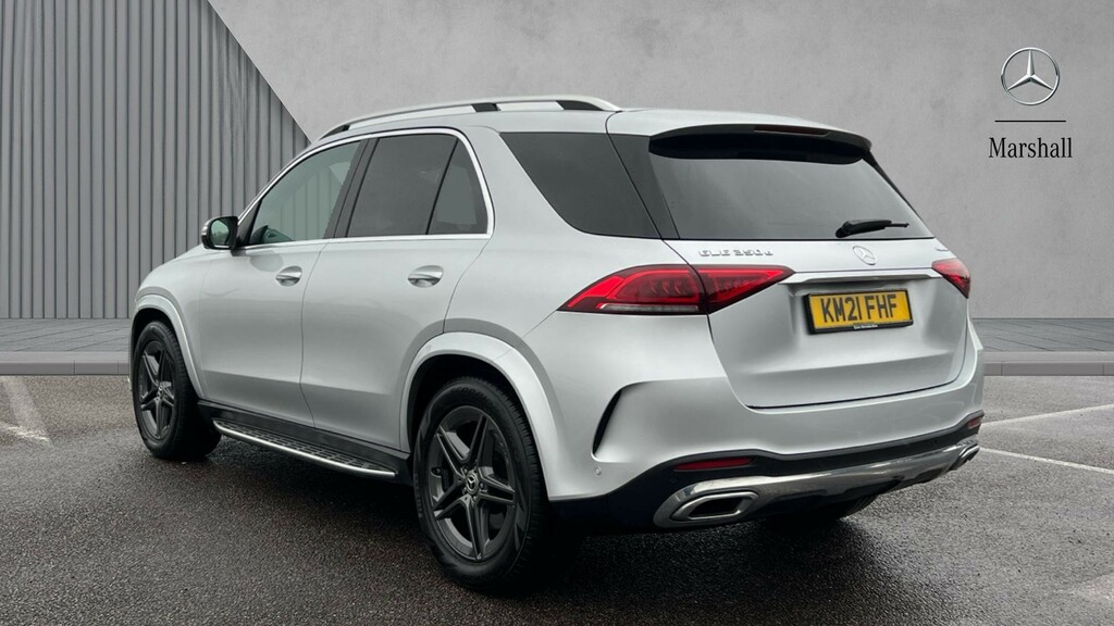 Mercedes-Benz GLE Class Gle 350D 4Matic Amg Line Prem 9G-tronic 7 St KM21FHF Silver #2