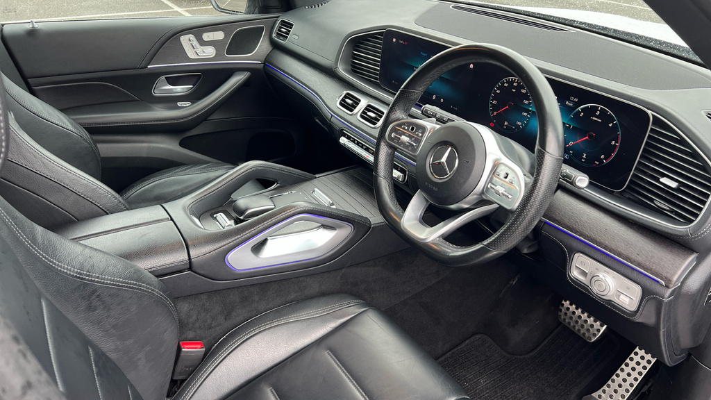 Mercedes-Benz GLE Class Gle 350D 4Matic Amg Line Prem 9G-tronic 7 St KM21FHF Silver #3
