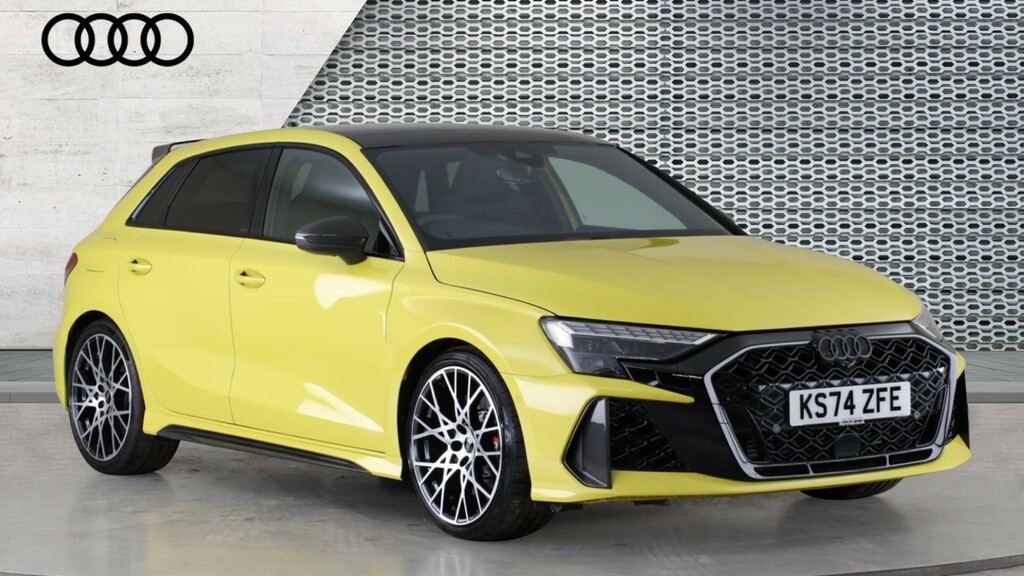 Audi RS3 Rs3 Rs 3 Tfsi Quattro Carbon Vorsprung S Troni Yellow