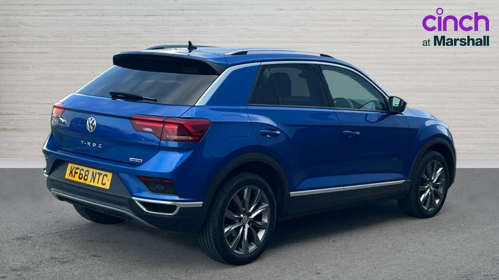 Volkswagen T-Roc T-roc 2.0 Tsi 4Motion Sel Dsg KF68NTC Blue #3