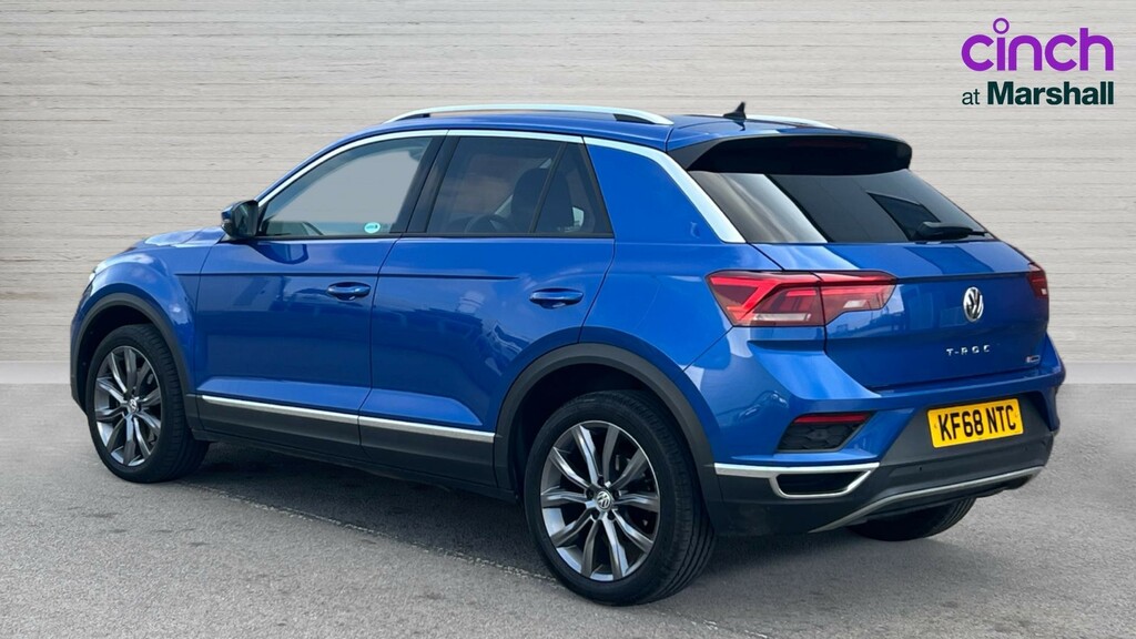Volkswagen T-Roc T-roc 2.0 Tsi 4Motion Sel Dsg KF68NTC Blue #5