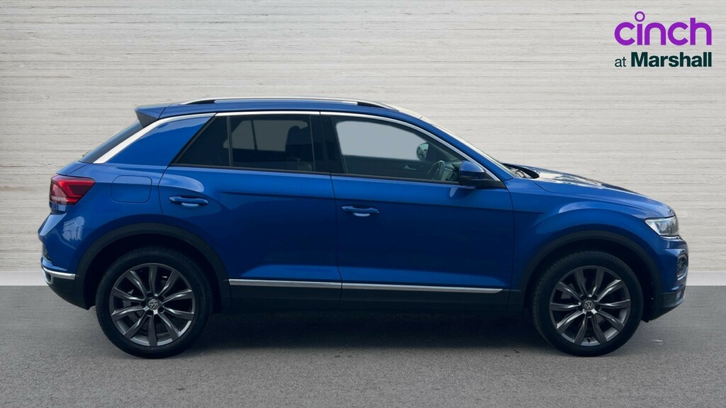 Volkswagen T-Roc T-roc 2.0 Tsi 4Motion Sel Dsg KF68NTC Blue #2