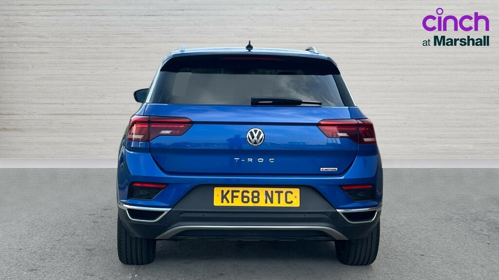 Volkswagen T-Roc T-roc 2.0 Tsi 4Motion Sel Dsg KF68NTC Blue #4