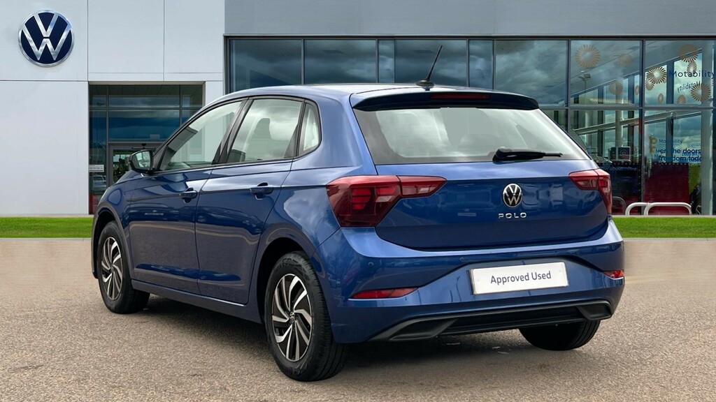 Volkswagen Polo Polo 1.0 Tsi Life Dsg SA72HVV Blue #3