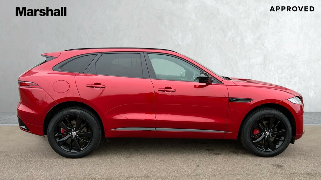 Jaguar F-Pace F-pace 2.0 D200 R-dynamic Se Black Awd FX73UKS Red #5