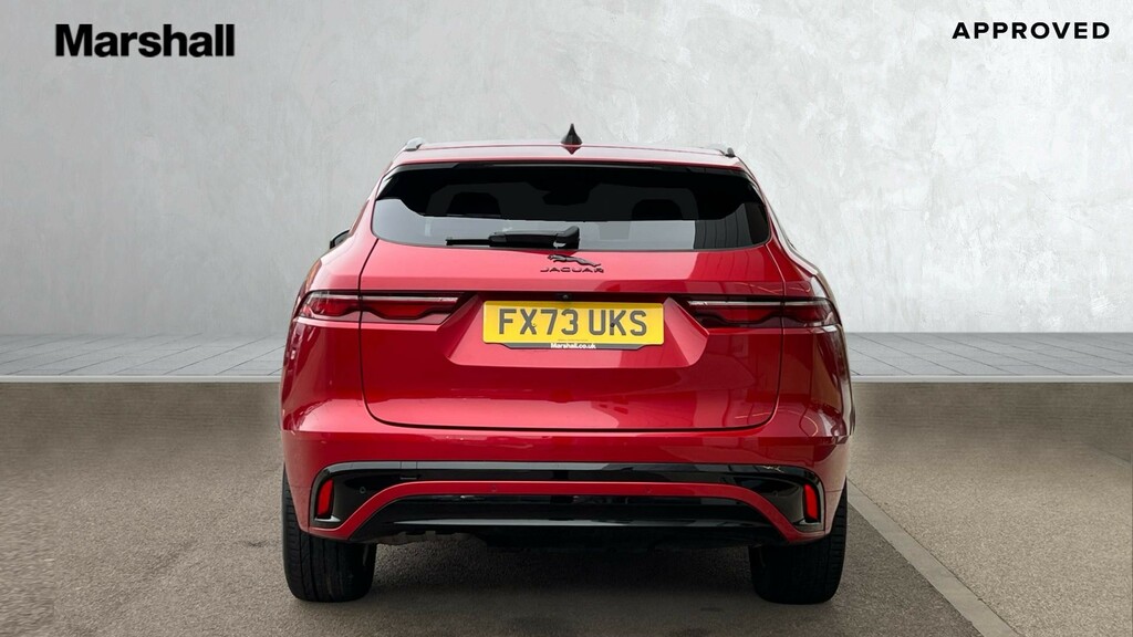 Jaguar F-Pace F-pace 2.0 D200 R-dynamic Se Black Awd FX73UKS Red #6