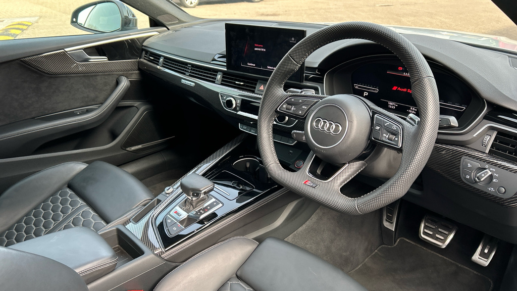 Audi RS5 Rs5 Rs 5 Tfsi Quattro Carbon Black Tiptronic White #6