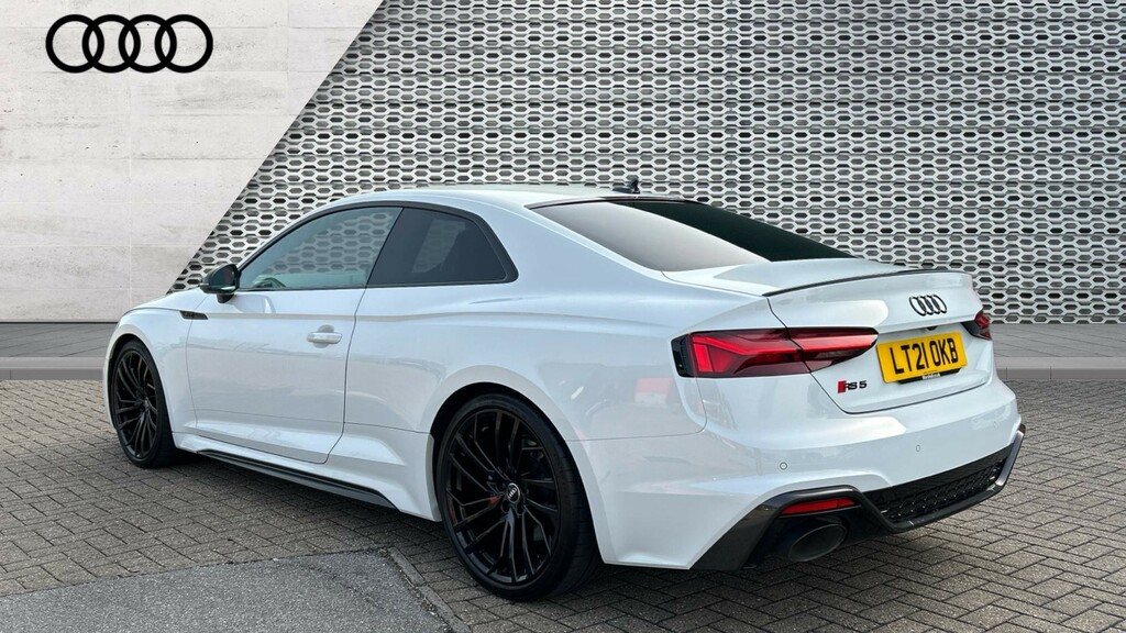 Audi RS5 Rs5 Rs 5 Tfsi Quattro Carbon Black Tiptronic White #3