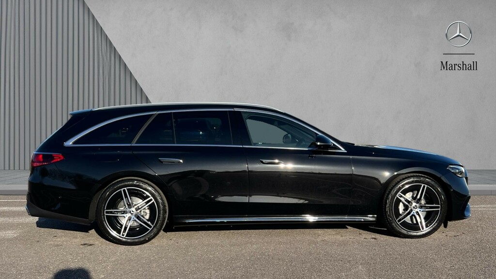 Mercedes-Benz E Class E220d Amg Line Premium Estate Pan Roof Black #4