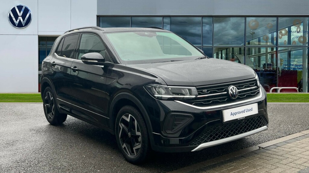 Volkswagen T-Cross T-cross R-line 1.0 Tsi 115Ps 6-Speed Black
