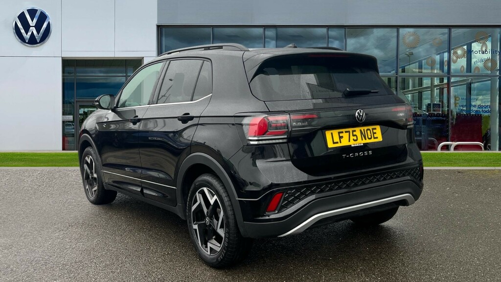 Volkswagen T-Cross T-cross R-line 1.0 Tsi 115Ps 6-Speed LF75NOE Black #3