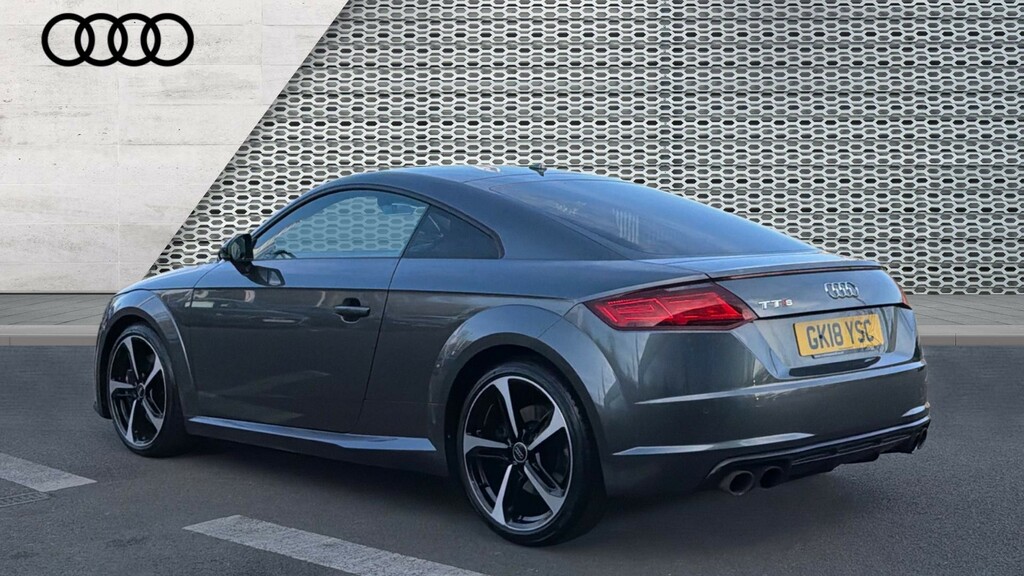 Audi TTS Tt 2.0T Fsi Quattro Tts Black Edn S Tronic Te GK18YSC Grey #3