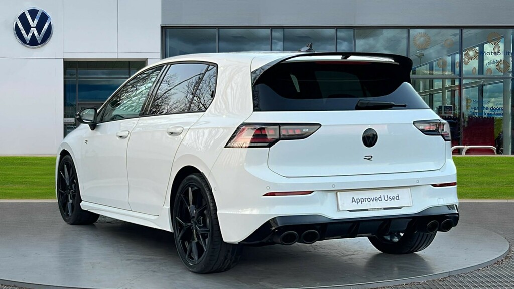 Volkswagen Golf Golf 2.0 Tsi 333 R Black Edition 4Motion Dsg KY75RAX White #3