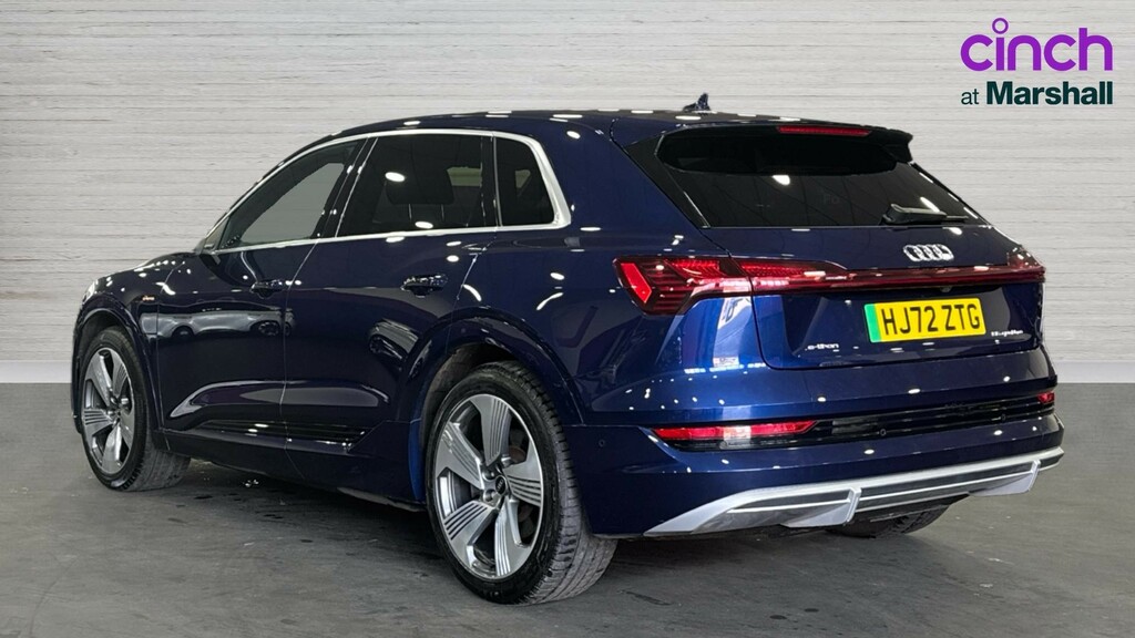 Audi E-tron E-tron 300Kw 55 Quattro 95Kwh S Line HJ72ZTG Blue #5