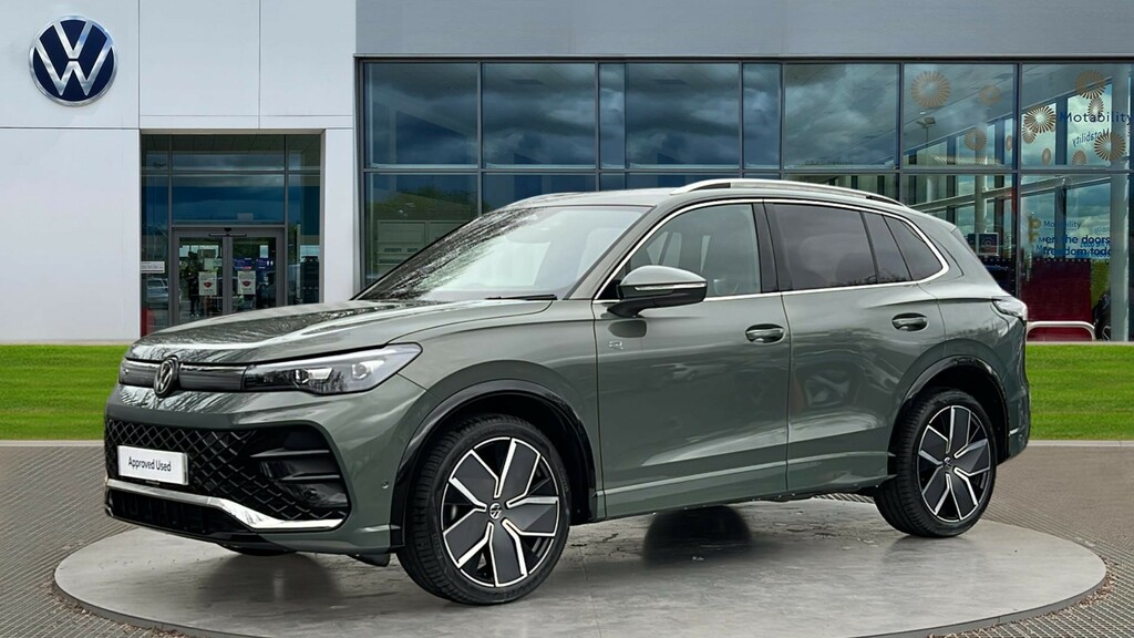 Volkswagen Tiguan Tiguan R-line 1.5 Etsi 150 Ps 7-Speed Dsg KW75HGK Green #6