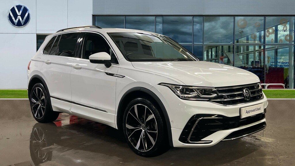 Volkswagen Tiguan Tiguan 1.5 Tsi 150 R-line Dsg White