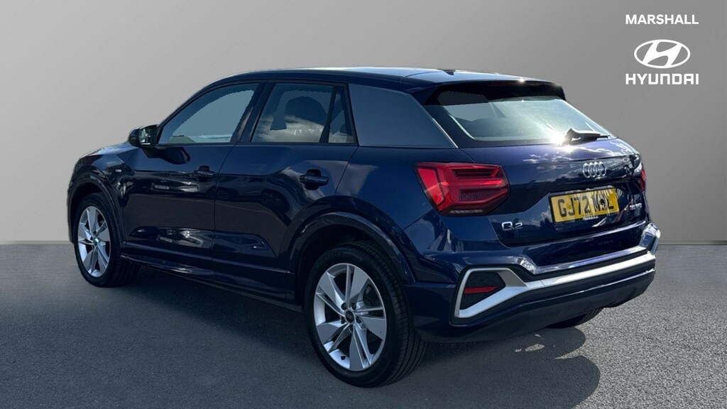 Audi Q2 Q2 35 Tfsi S Line S Tronic GJ72MWL Blue #5