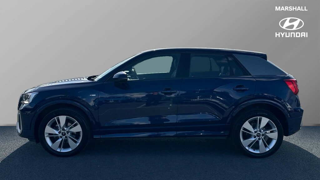 Audi Q2 Q2 35 Tfsi S Line S Tronic GJ72MWL Blue #6