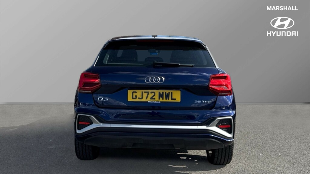 Audi Q2 Q2 35 Tfsi S Line S Tronic GJ72MWL Blue #4