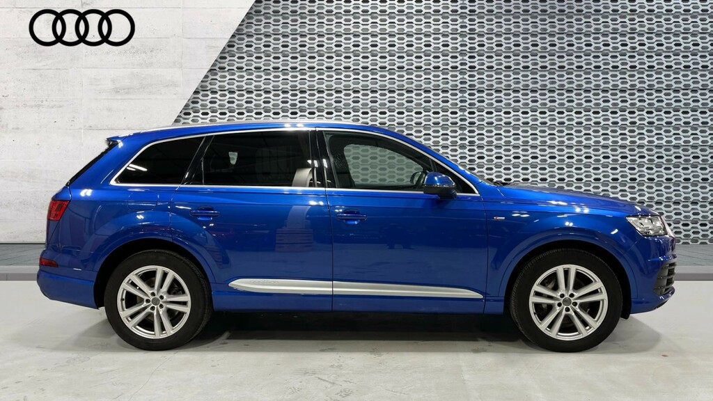 Audi Q7 Q7 3.0 Tdi 218 Quattro S Line Tip LP17DXC Blue #4