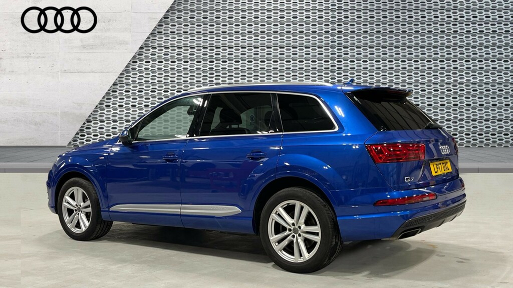 Audi Q7 Q7 3.0 Tdi 218 Quattro S Line Tip LP17DXC Blue #3