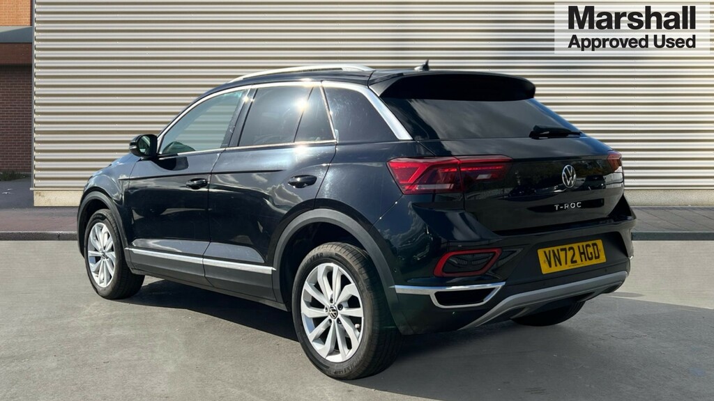 Volkswagen T-Roc T-roc 1.5 Tsi Style VN72HGD Black #5