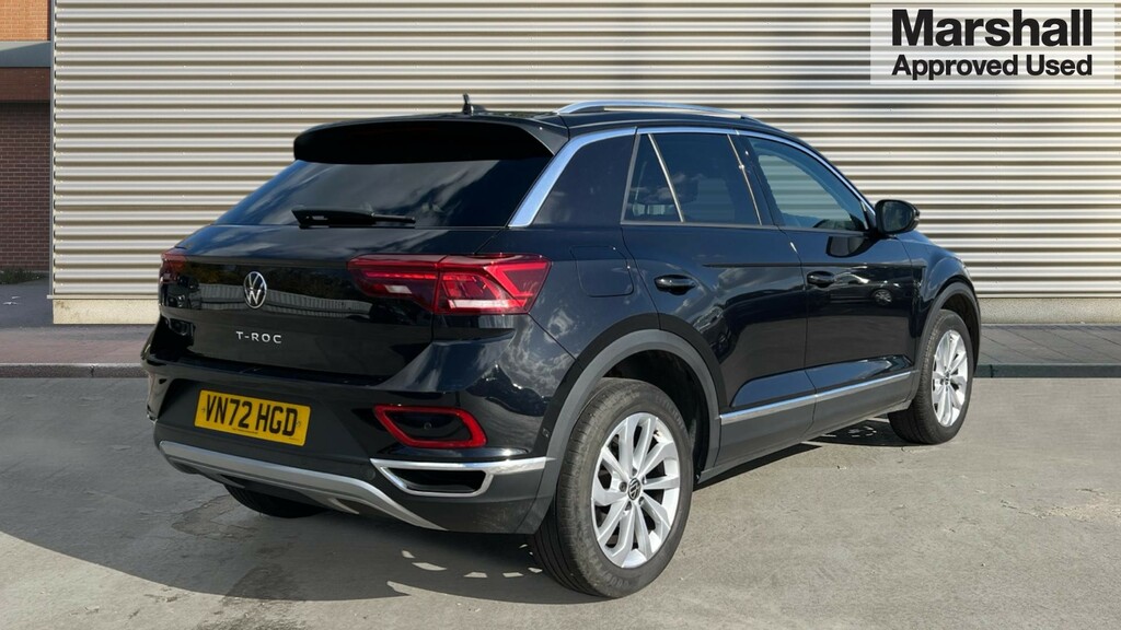 Volkswagen T-Roc T-roc 1.5 Tsi Style VN72HGD Black #3