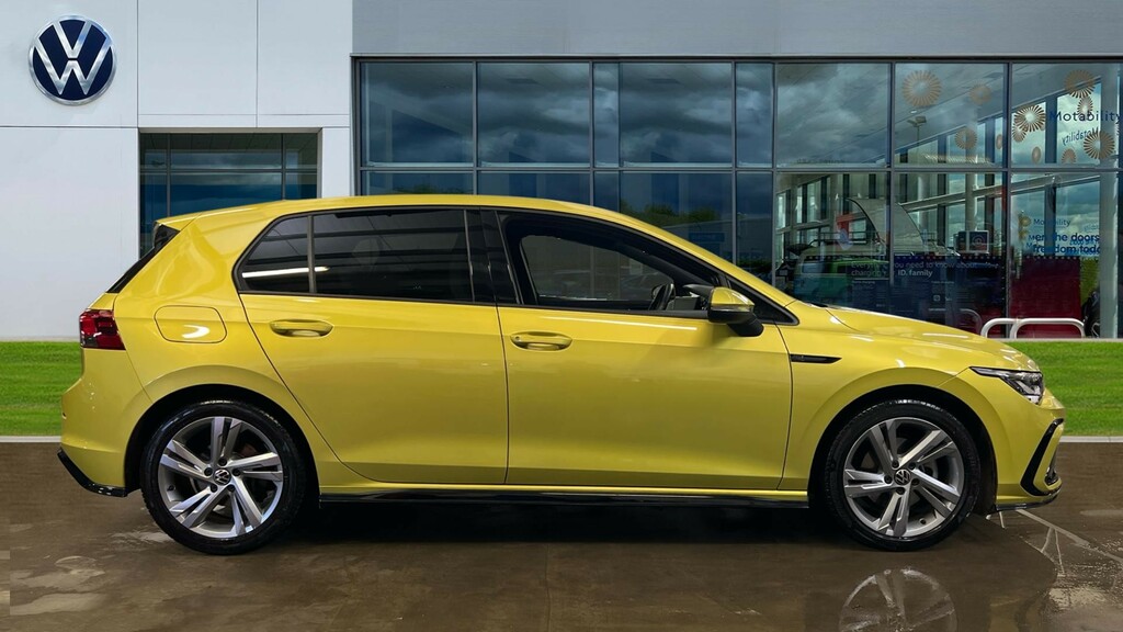 Volkswagen Golf Golf 1.5 Etsi 150 R-line Dsg GY23ZSU Yellow #4