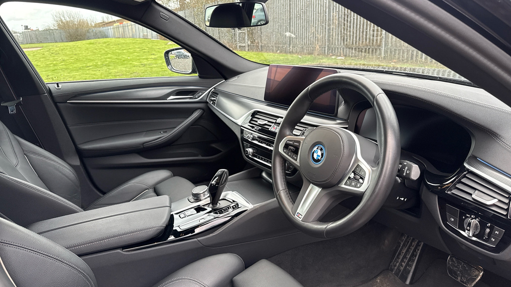 BMW 5 Series 5 Series 530E M Sport Pro Pack Black #6