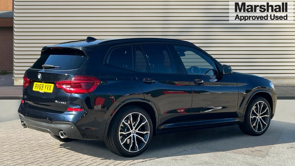 BMW X3 X3 Xdrive20d M Sport Step RV69YVX Black #3