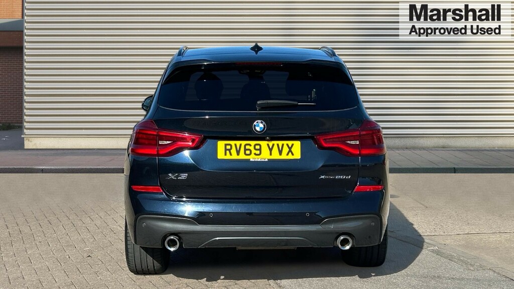 BMW X3 X3 Xdrive20d M Sport Step RV69YVX Black #4