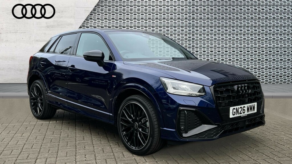 Audi Q2 Audi Q2 35 Tfsi Black Edition S Tronic Blue