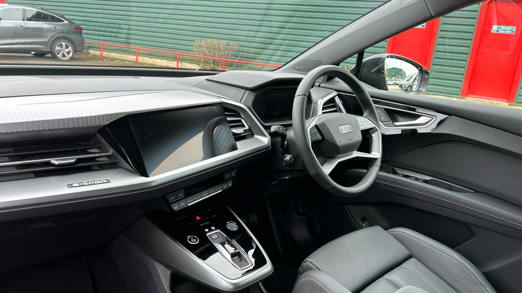 Audi Q4 E Tron Q4 250Kw 55 Quattro 82Kwh Sport Leather KP25BAV Black #2