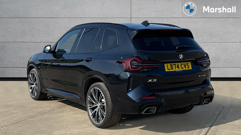 BMW X3 X3 Xdrive20d Mht M Sport Step LB74CVS Black #2