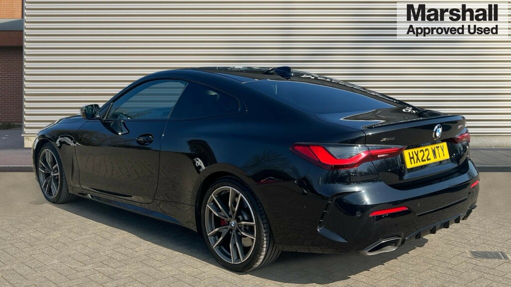 BMW 4 Series 4 Series M440d Xdrive Mht Step HX22WTY Black #4