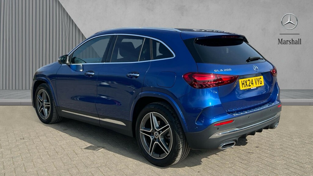 Mercedes-Benz GLA Class Gla 200 Amg Line Executive HX24VYG Blue #2