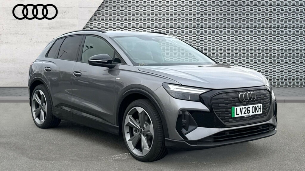 Audi Q4 E Tron Audi Q4 Black Edition 40 E-tron 150,00 Kw Grey