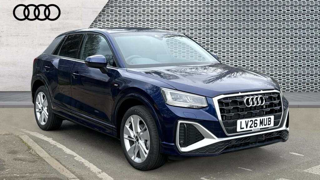 Audi Q2 Audi Q2 Estate 35 Tfsi S Line S Tronic Blue