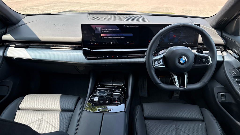 BMW 5 Series 5 Series 520I M Sport Blue #4
