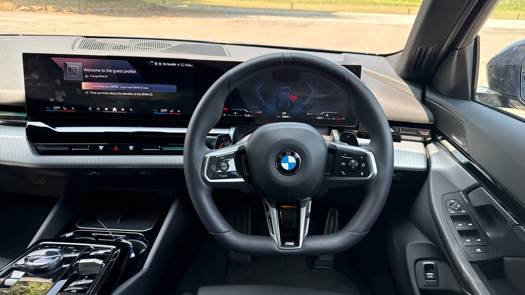 BMW 5 Series 5 Series 520I M Sport Blue #5