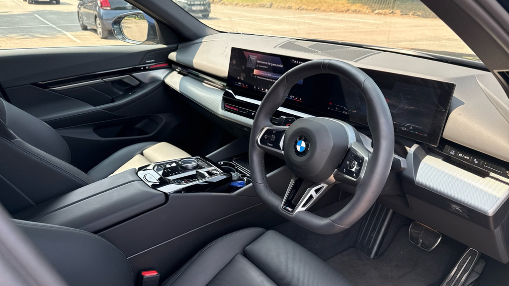 BMW 5 Series 5 Series 520I M Sport Blue #6