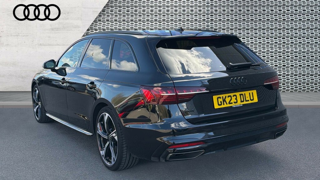 Audi A4 Avant A4 40 Tfsi 204 Black Edition S Tronic GK23DLU Black #3
