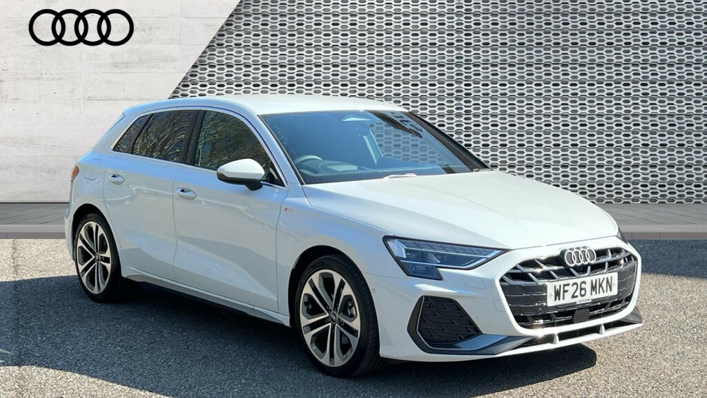 Audi A3 Audi A3 Sportback 1.5 Tfsi 116 S Line S Tronic White