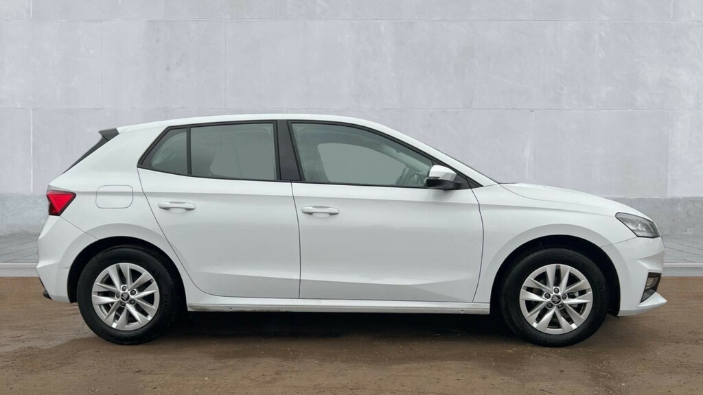 Skoda Fabia Fabia 1.0 Tsi Se Edition GL25FHO White #4